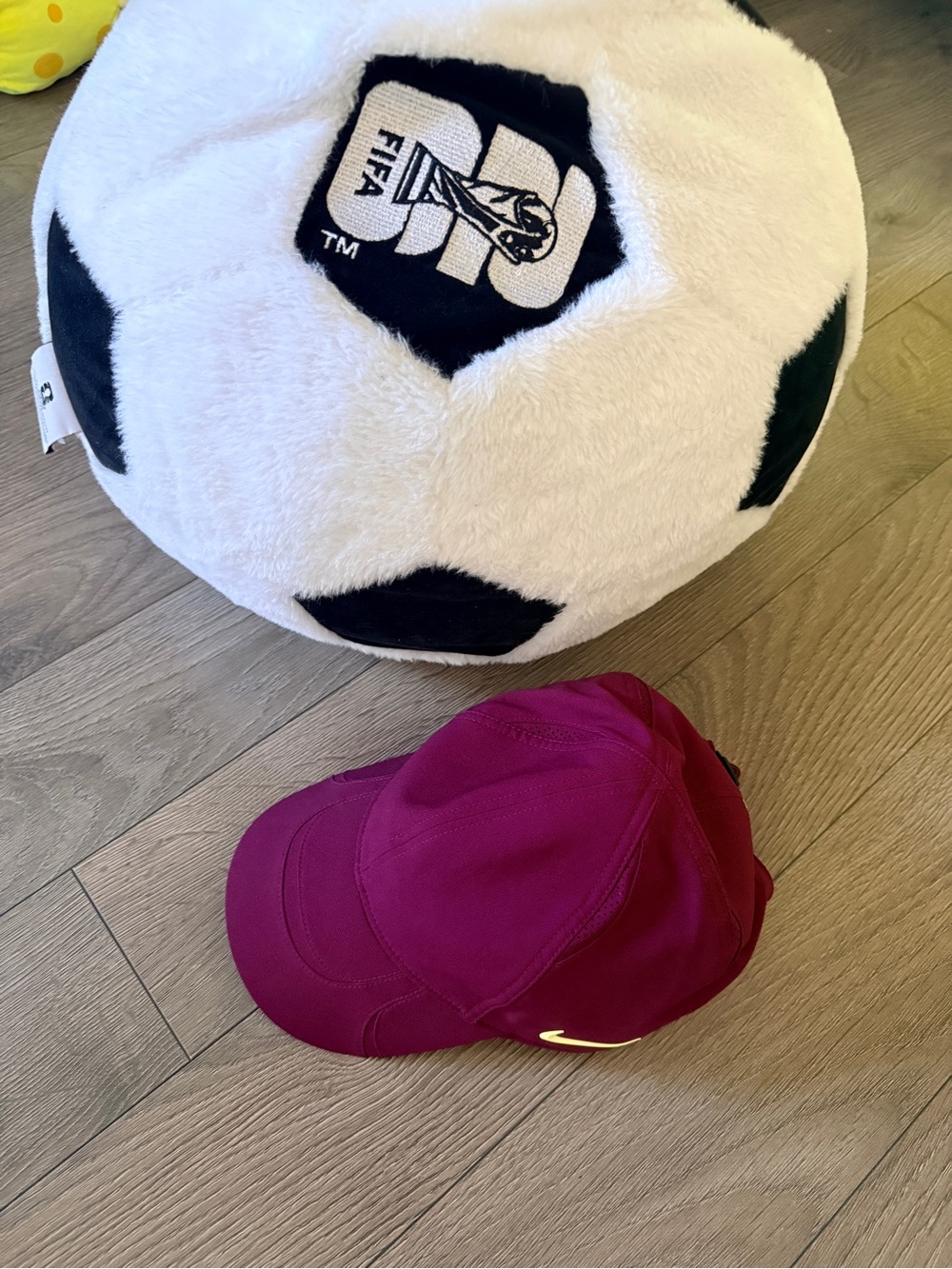 Nike Maroon/Pink Swoosh Men's Hat